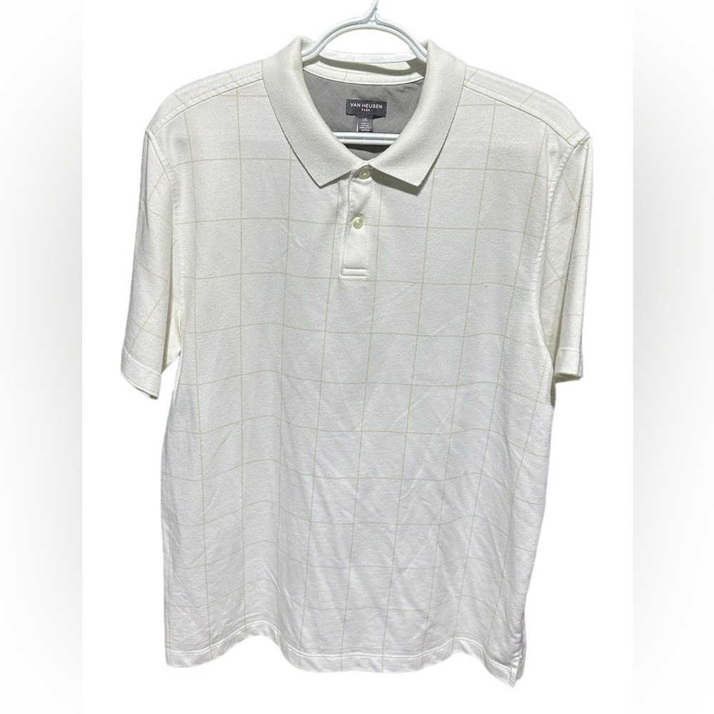 Van Heusen Flex White Collar Shirt
